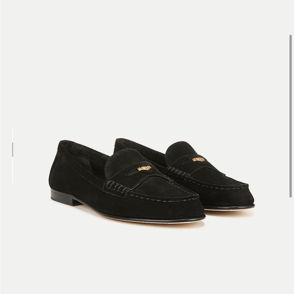 Veronica Beard Penny Loafers, black size 7.5
